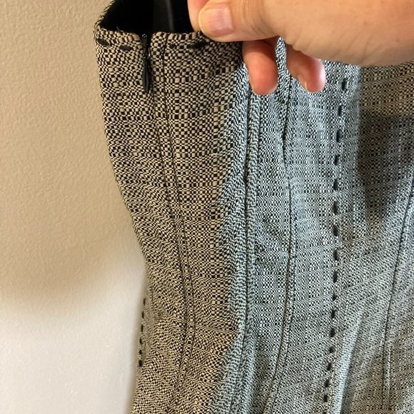 Alberta Ferretti Tweed Dress - Size 14 (fits more like a 10) - Picture 10 of 16